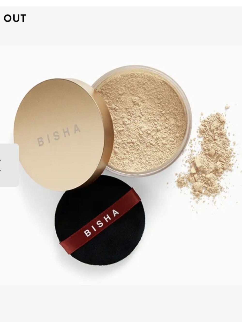 BISHA Luxe Translucent Setting Powder New In Box - Picture 2 of 2